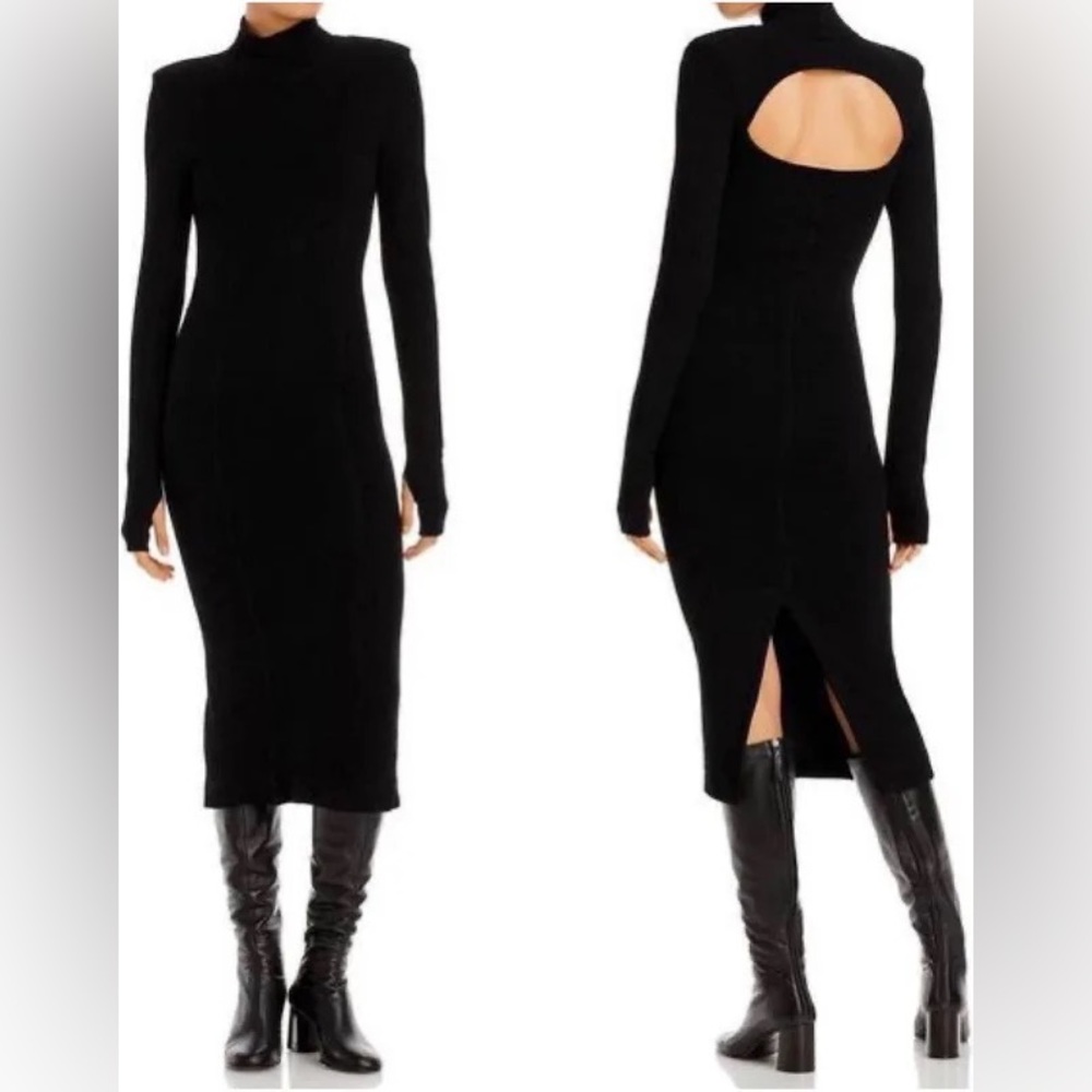 Remain Birger Christensen Black Zea Knit Dress